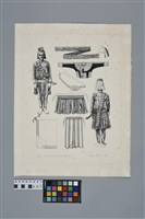 藏品(陳奇祿手稿-魯凱族男子服式)的圖片